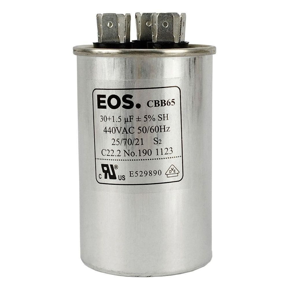 Capacitor 30 + 1.5 Uf 440v 3 Saídas