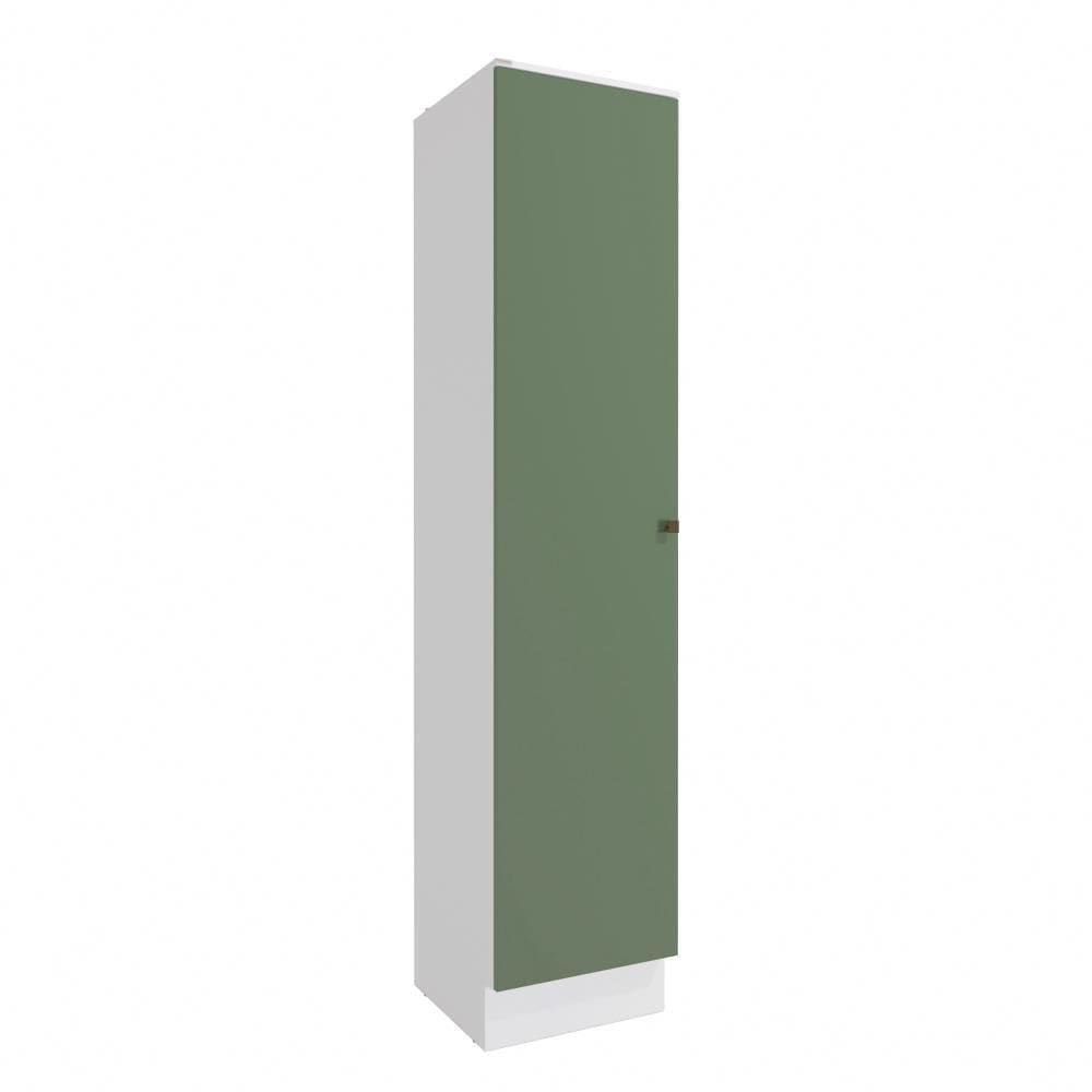 Paneleiro Celeste Kappesberg 100% Mdf 1 Porta Branco/verde