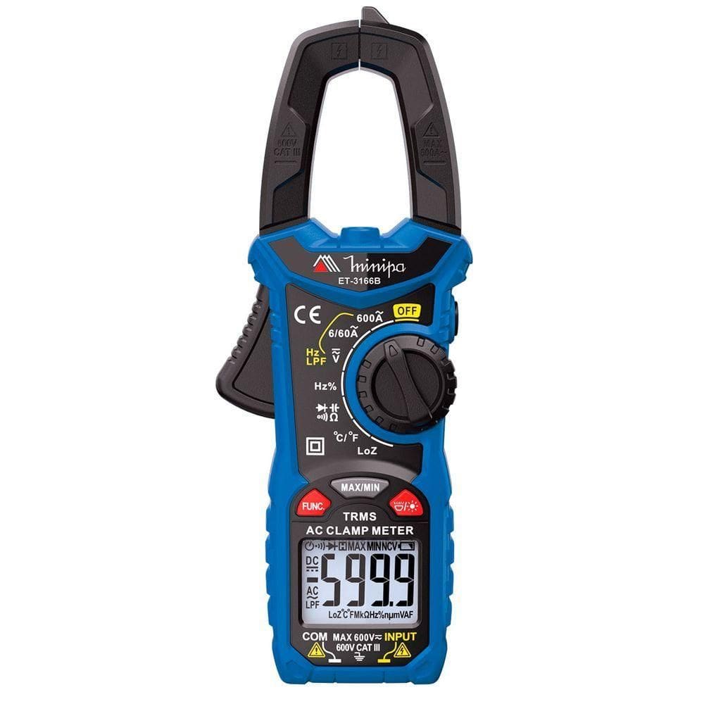 Alicate Amperimetro Digital True Rms Et-3166B
