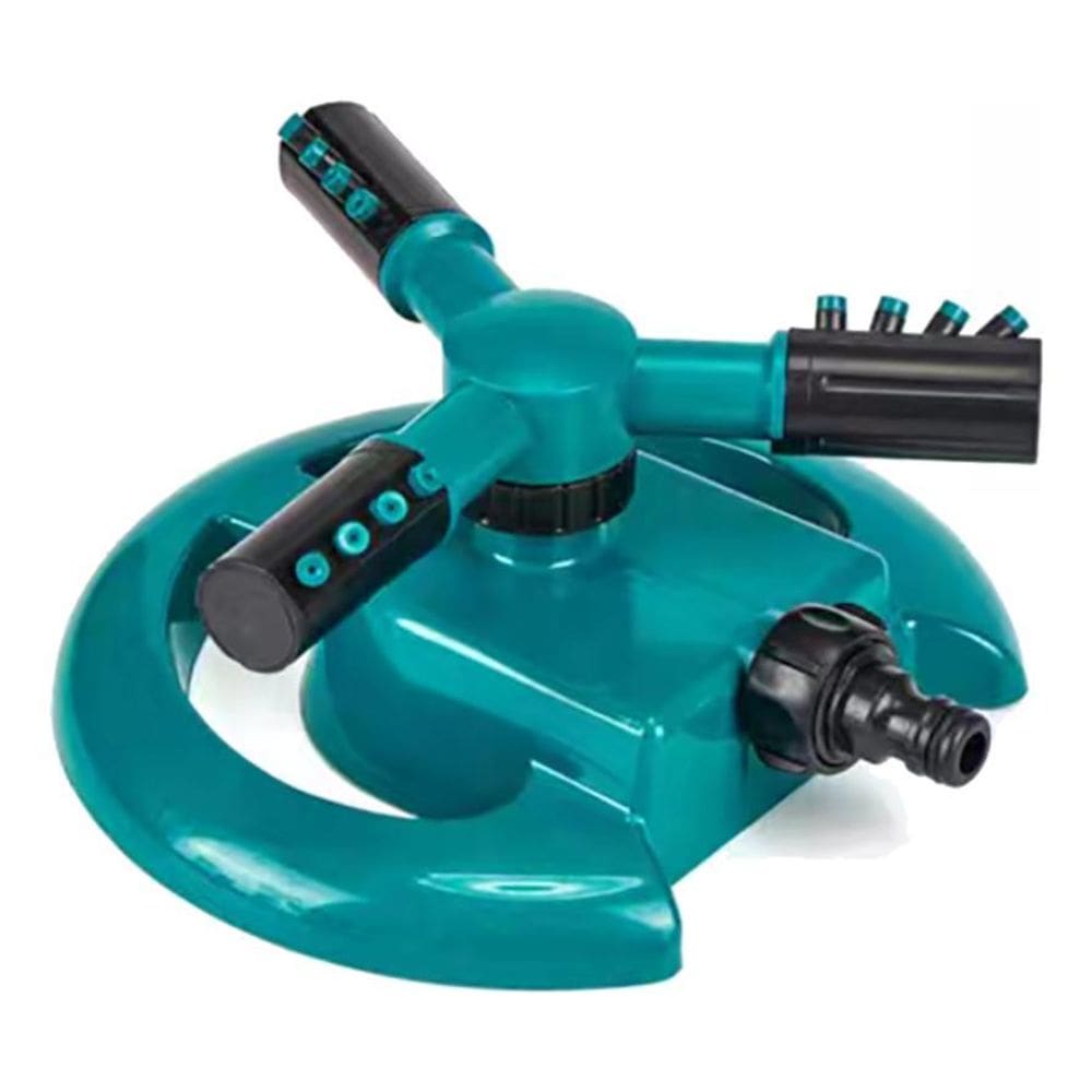 Aspersor Irrigador 360 Automático Giratório 12 Jatos Base