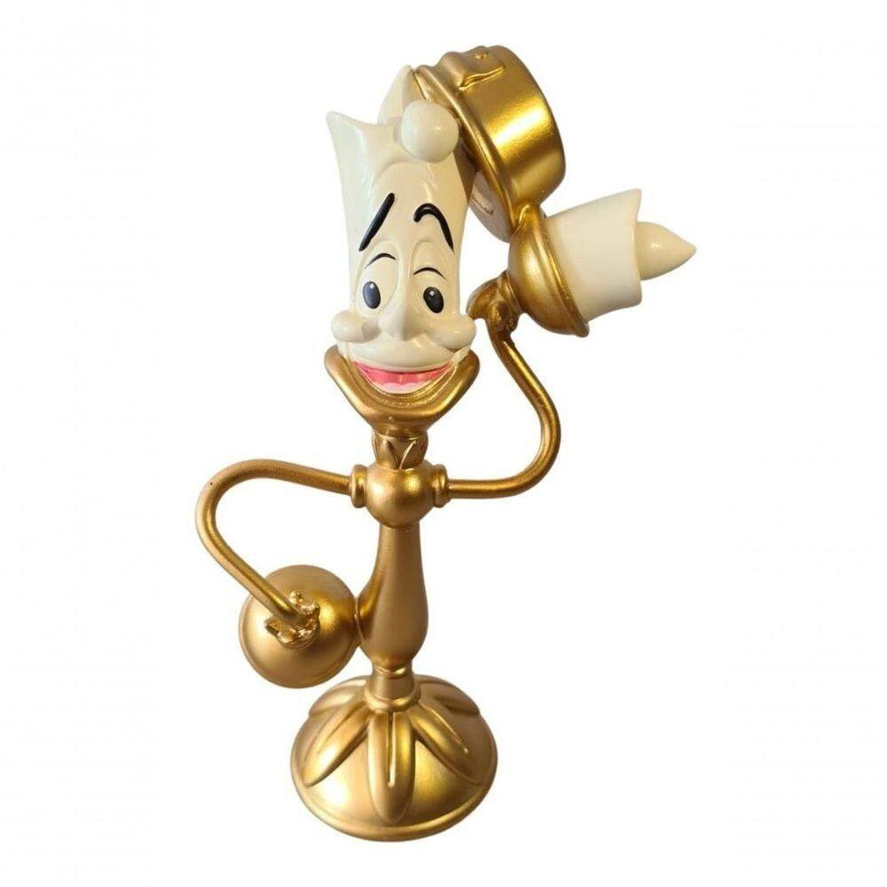 Lumiere Castiçal A Bela E A Fera Vela Resina Disney