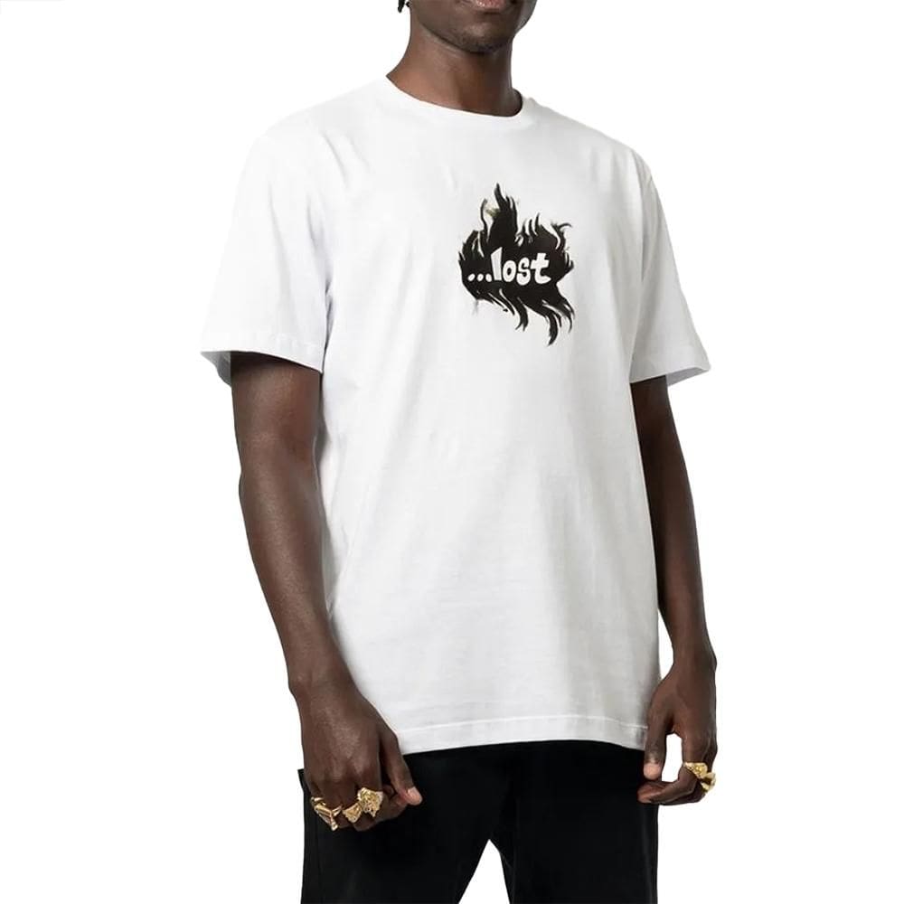 Camiseta Lost Lost Flames SM25 Masculina Branco