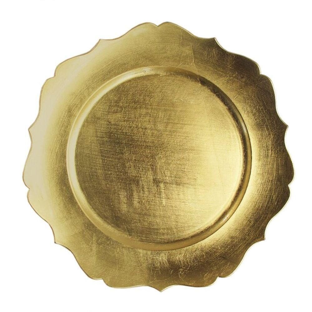 Sousplat Versalhes Dourado - Mimo Style