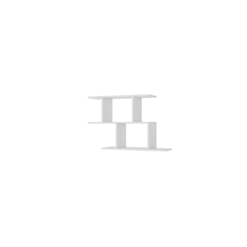 Nicho Decorativo 3 Prateleiras Branco - Qmovi