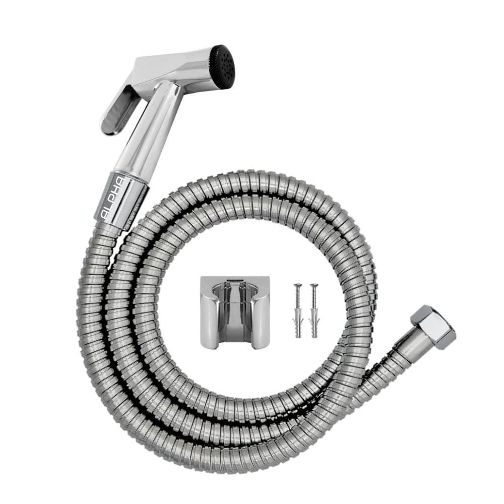 Ducha Higiênica Metal Gatilho Mangueira 1,20 Mt Sem Registro