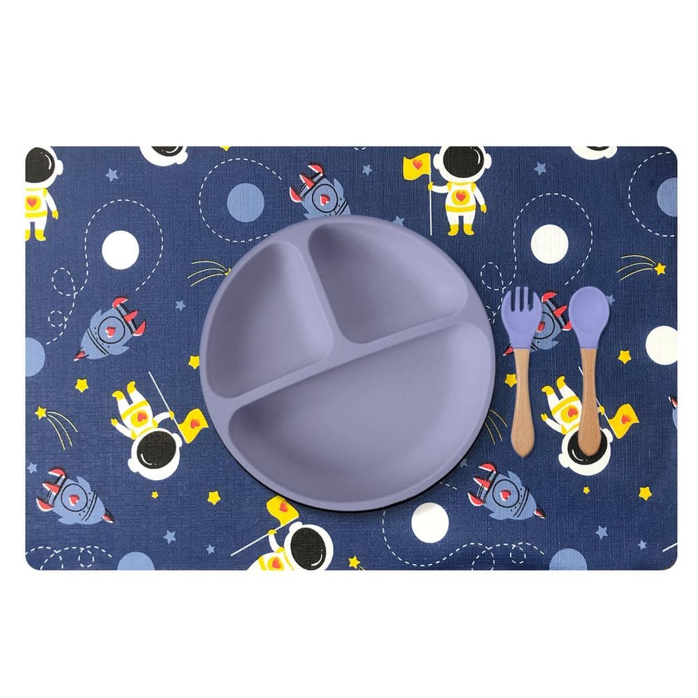 10 Jogo Americano Infantil Astronauta Impermeável Pvc