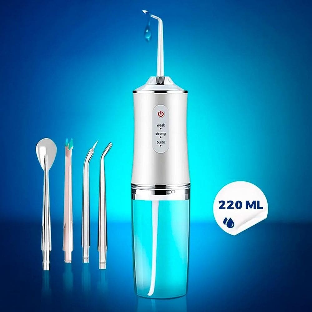 Aparelho Bucal Elétrico Jato Potente Para Limpeza Dental
