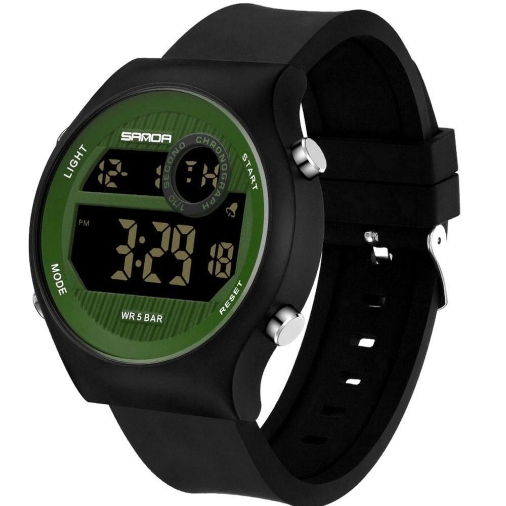 Relógio Masculino Tela Led Digital A Prova D´Agua