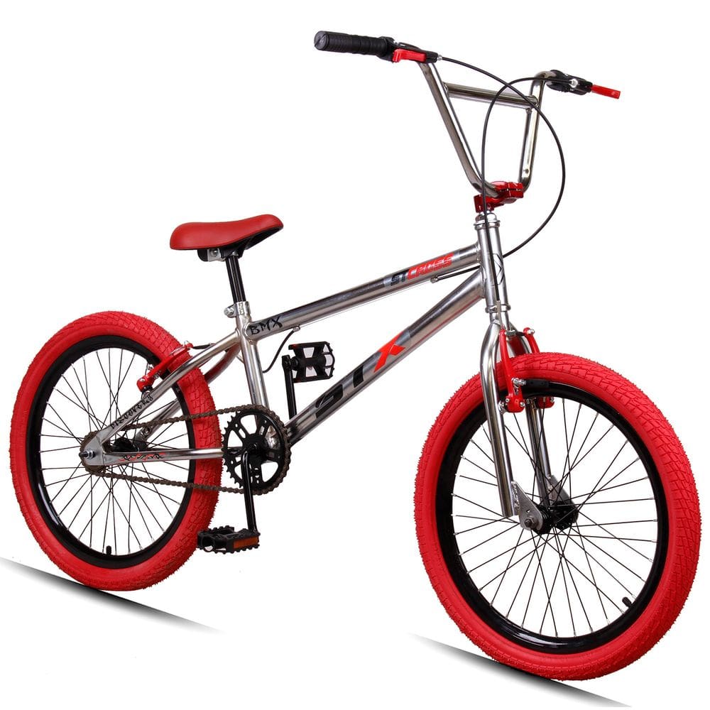 BMX 20インチ Bicicleta Aro 20 BMX STX Cromada | Extra