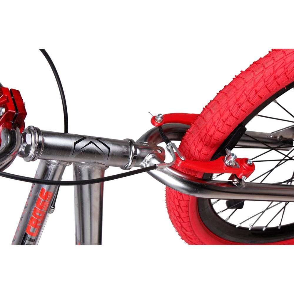 Bicicleta Aro 20 BMX STX Cromada | Extra
