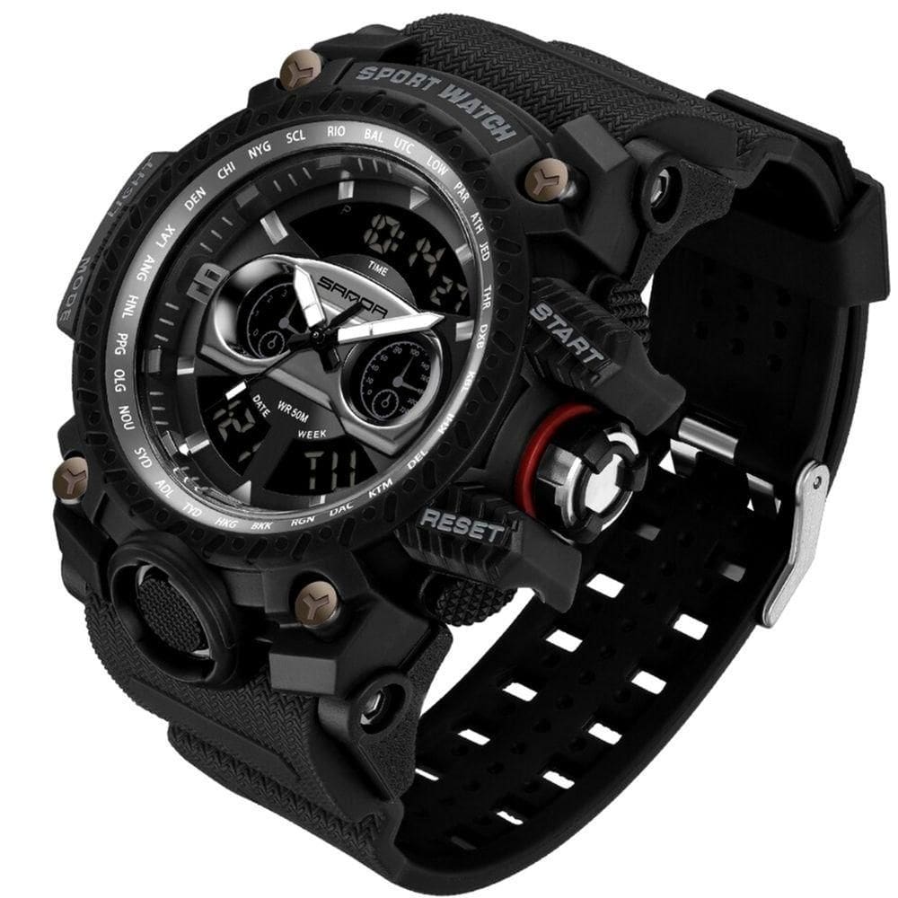 Relógio Masculino Esportivo Quartzo Digital A Prova D´Agua