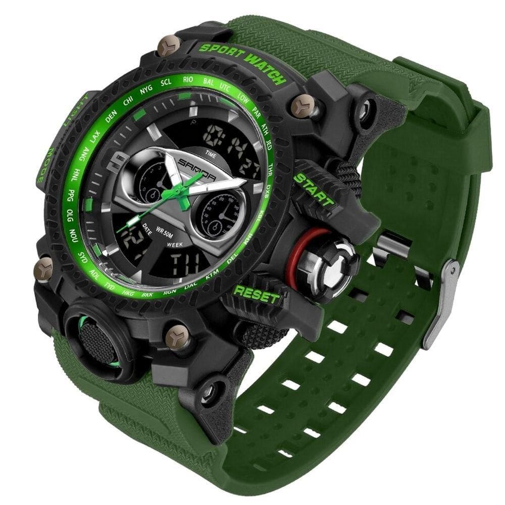 Relógio Masculino Esportivo Quartzo Digital A Prova D´Agua
