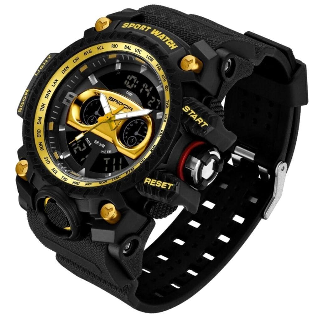 Relógio Masculino Esportivo Quartzo Digital A Prova D´Agua