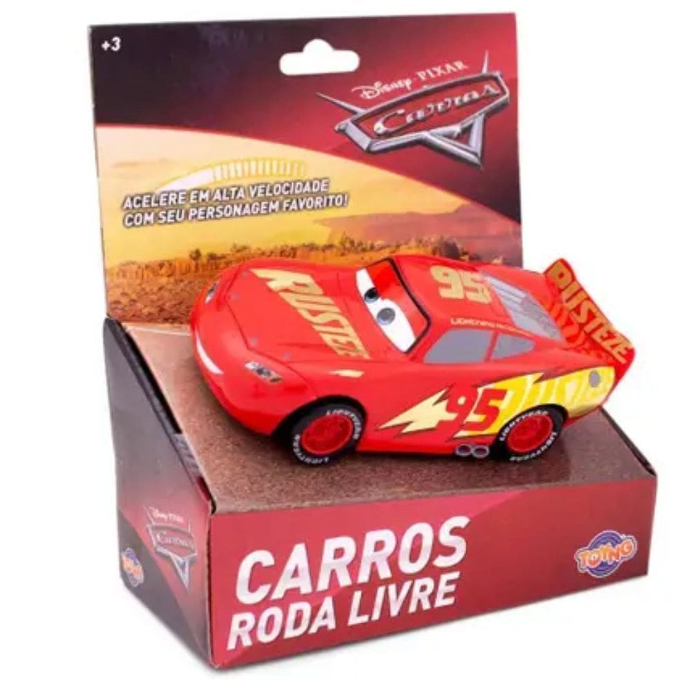 Brinquedo Toyng Carros Roda Livre +3