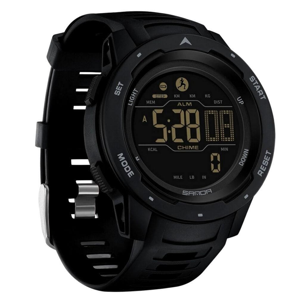 Relógio Digital Masculino Esportivo Tela Led A Prova D´Agua