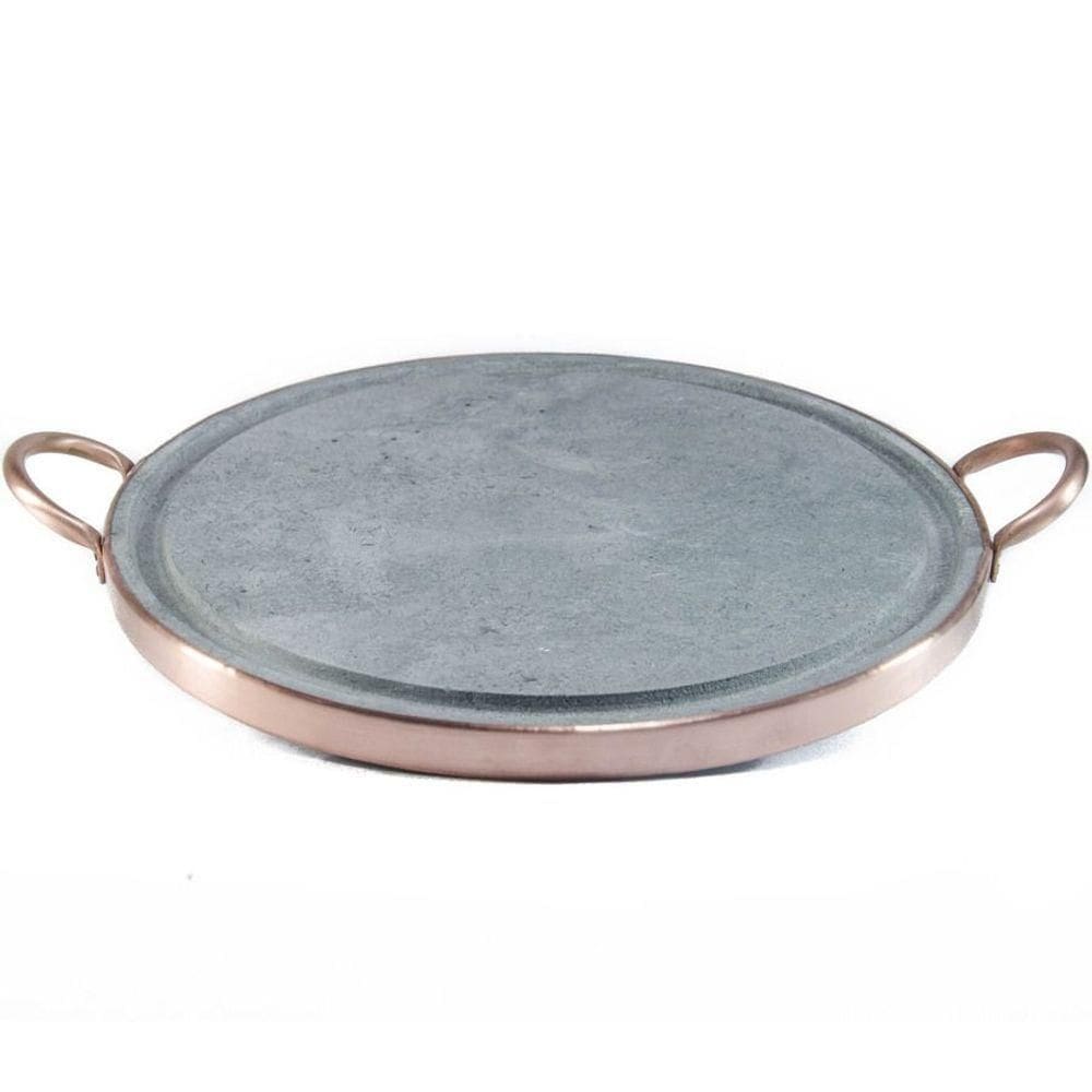 Fondue De Pedra Sabão Grelha 27 Cm