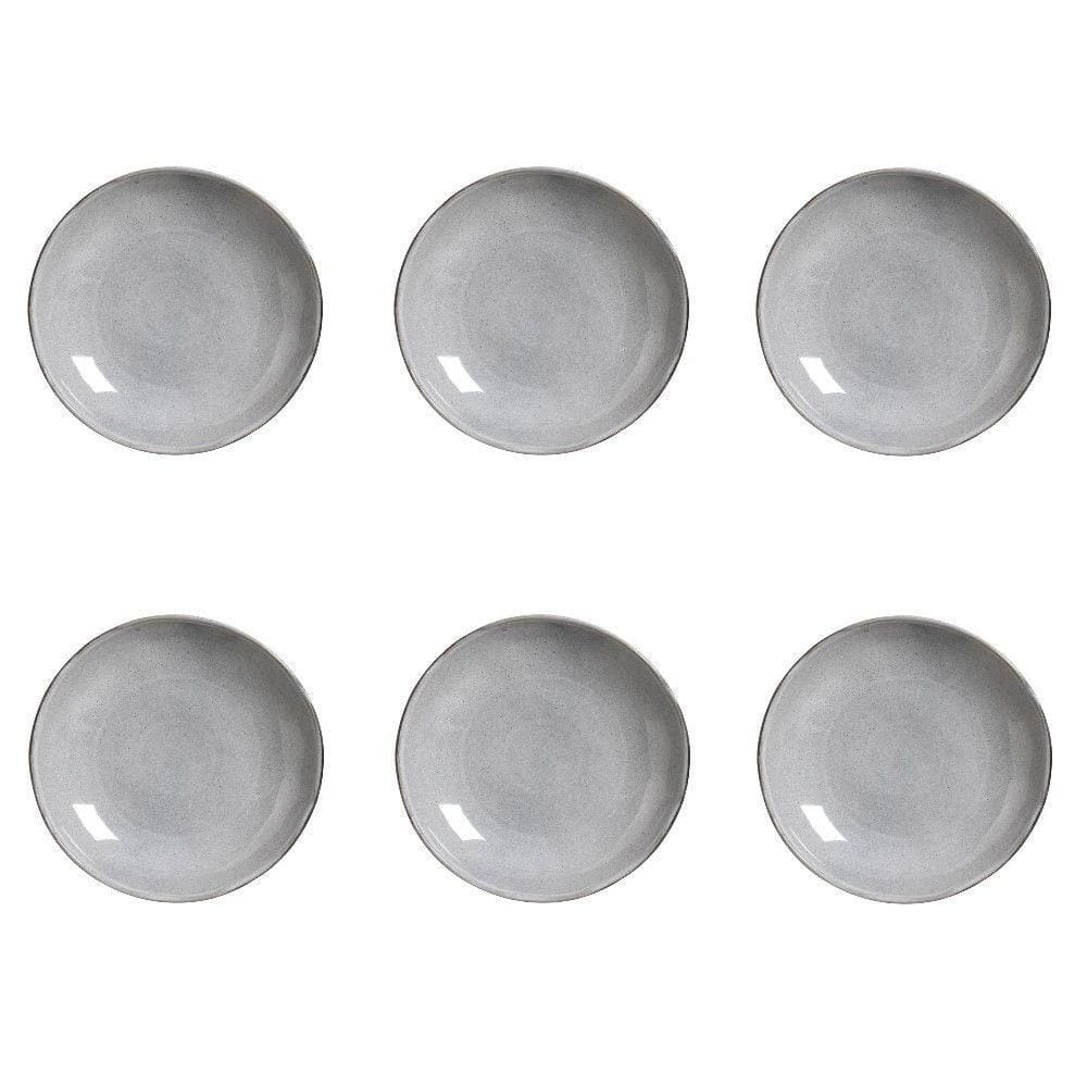 Conjunto De Pratos Fundos 06 Peças Bio Dust Porto Brasil