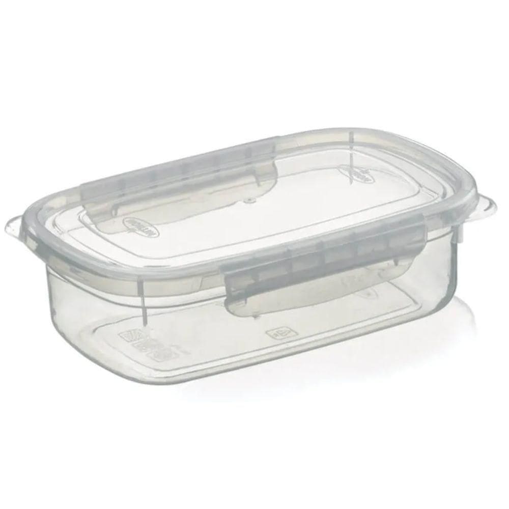Pote Com Tampa De Travas 1,1 Litros Para Lava-louças, Micro-ondas, Freezer Livre De Bpa