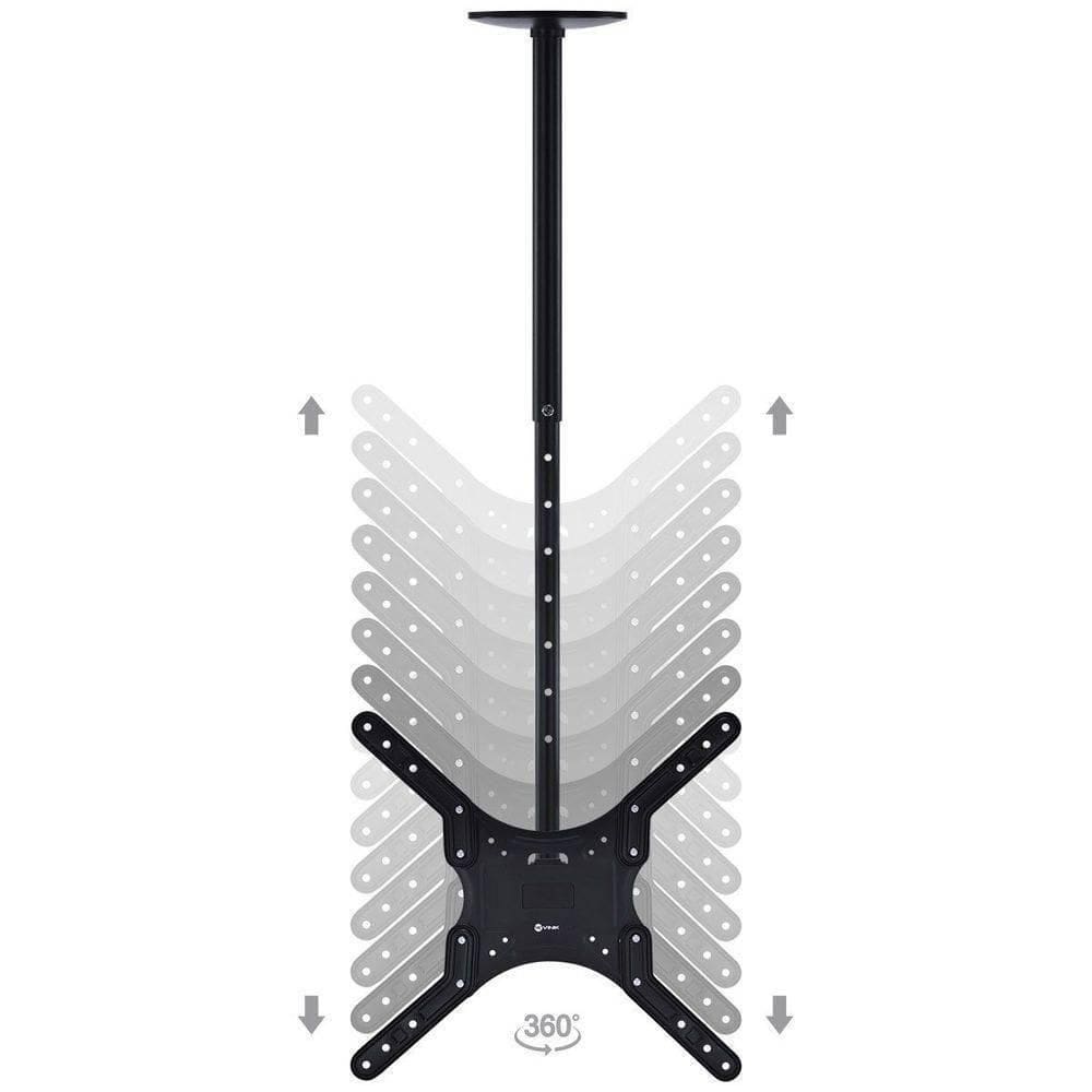 Suporte Para Tv Lcd Led Plasma Teto Articulado 23 A 55 Polegadas Ar- C002st