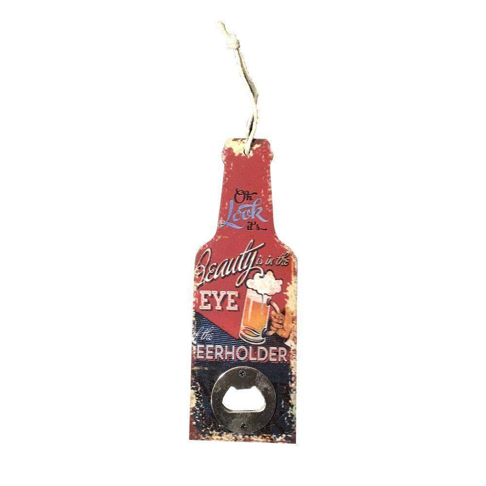 Abridor Decorativo Vermelho 20x7cm - D`rossi