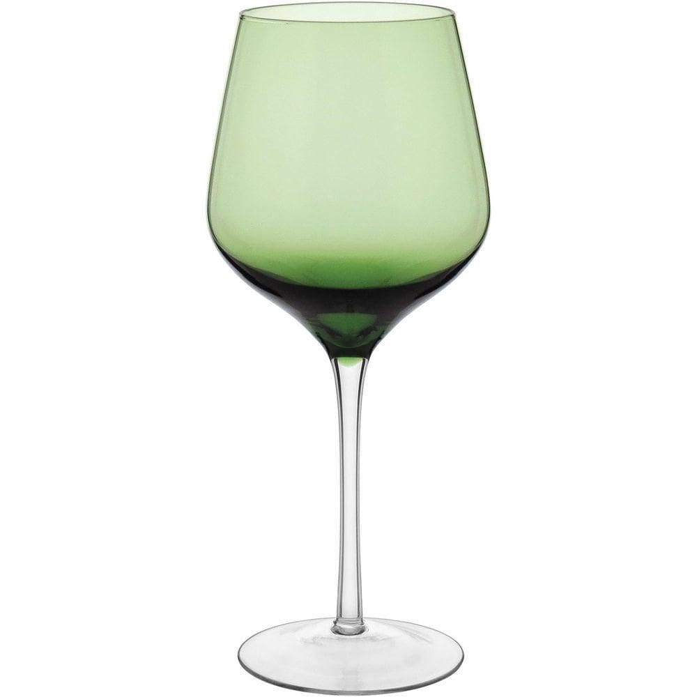 Jogo 2 Taças água Vinho Home&co Ballet Vidro 540ml 23x10x10cm Verde
