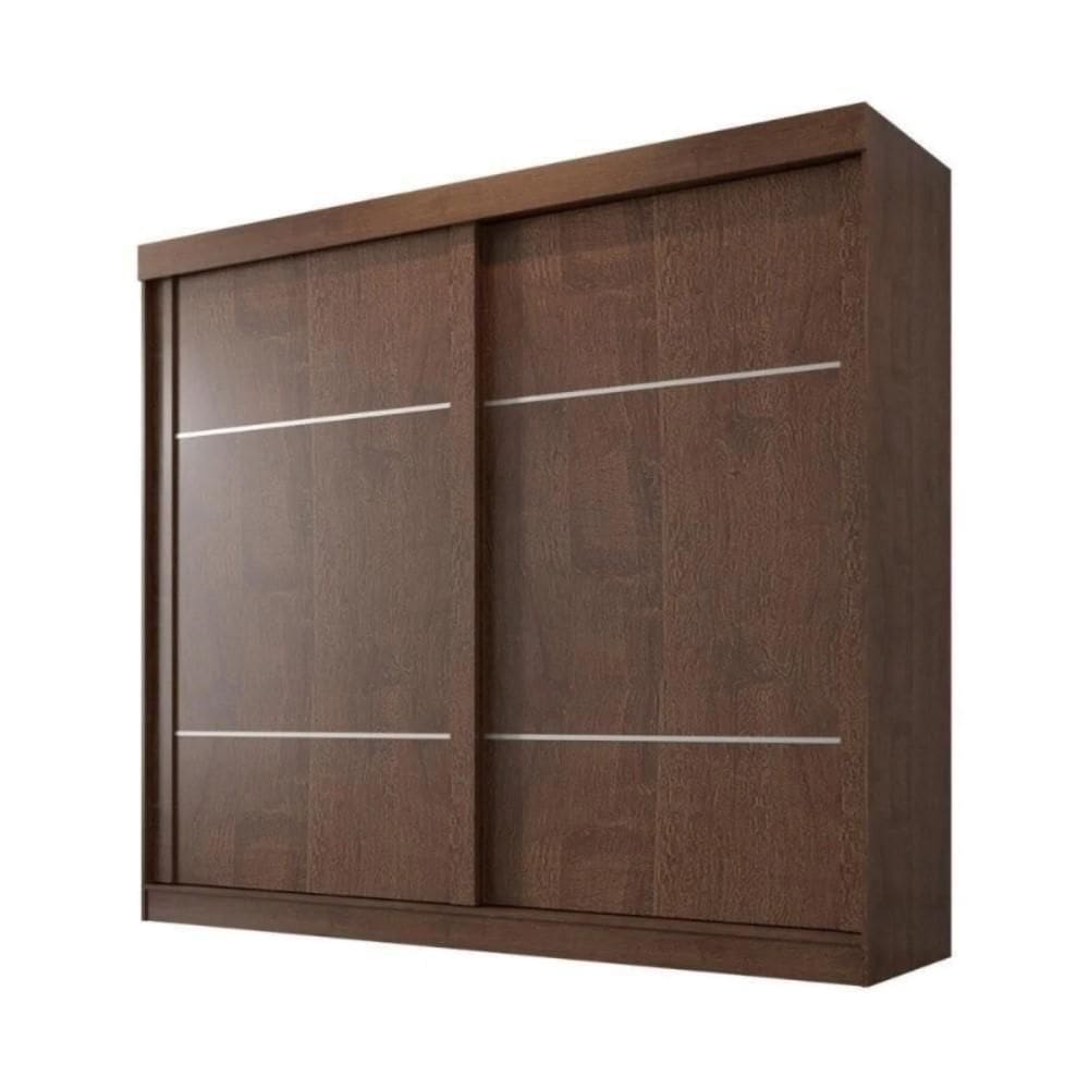 Guarda Roupa Trancoso 2 Portas Correr 6 Gavetas Valverde Canion