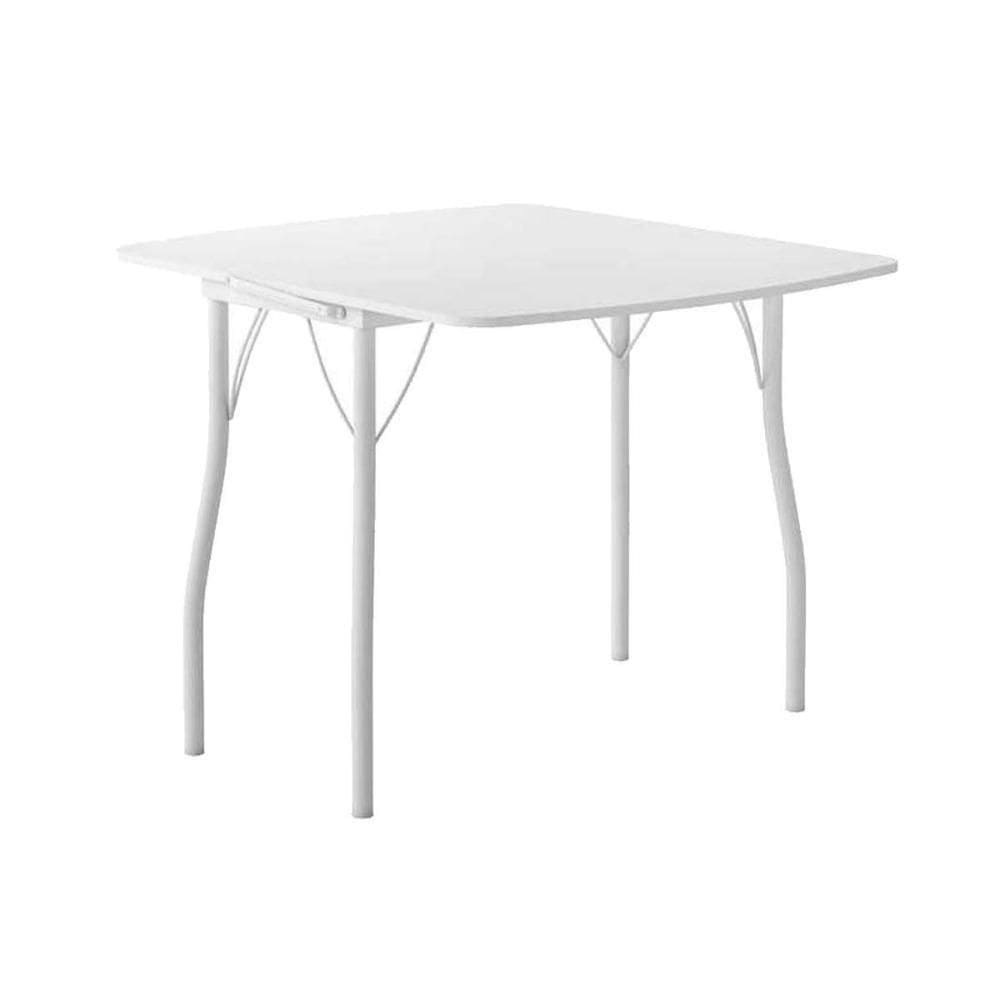 Mesa De Sala Jantar Dobrável 216 Branco Carraro