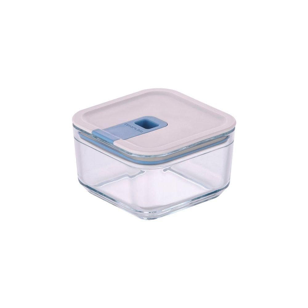 Pote De Vidro Hermético Quadrado - Tampa Com Alavanca - 500ml - Perfect Seal - Neoflam