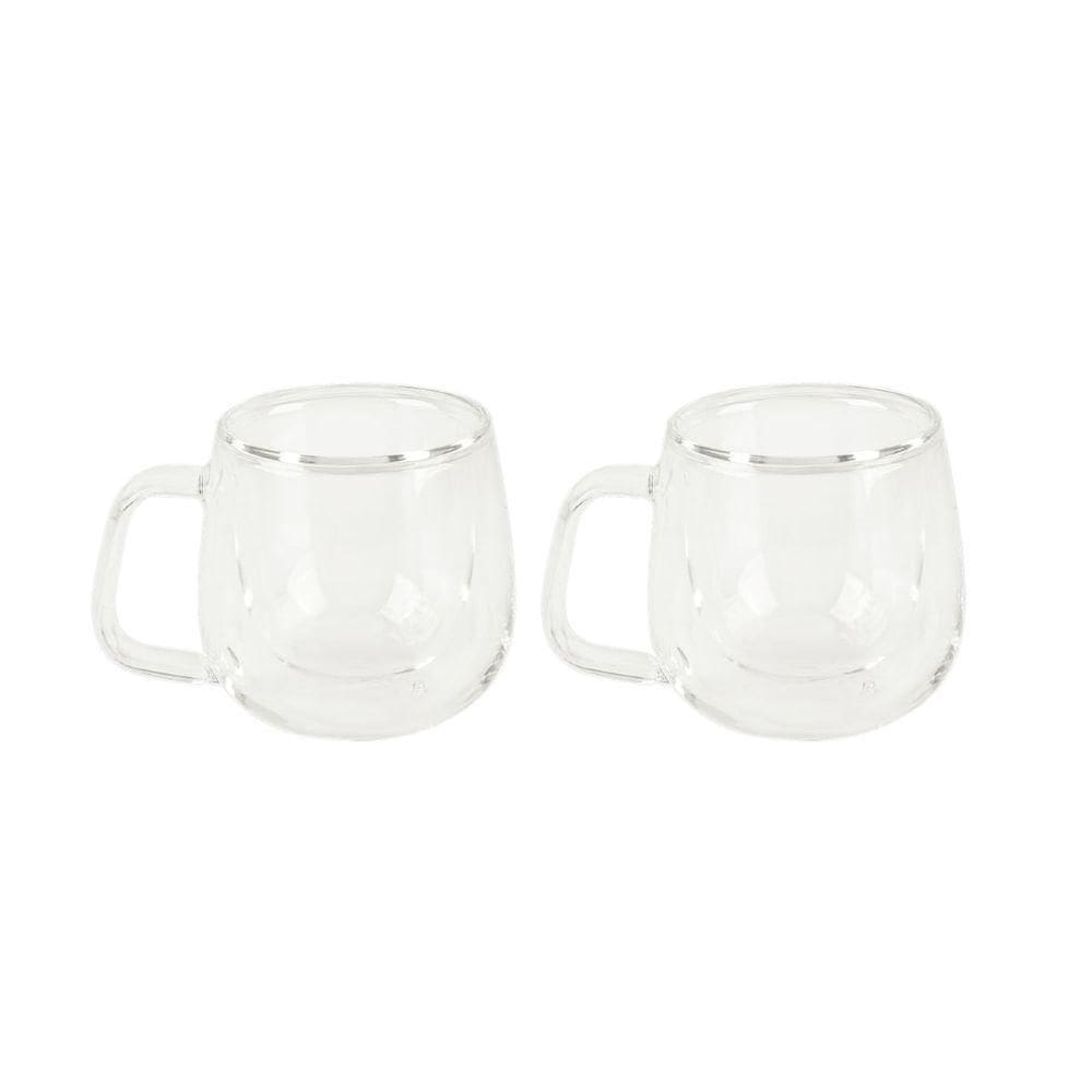 Conjunto De Xícaras Tramontina Para Chá e Cappuccino 200ml 2 Peças