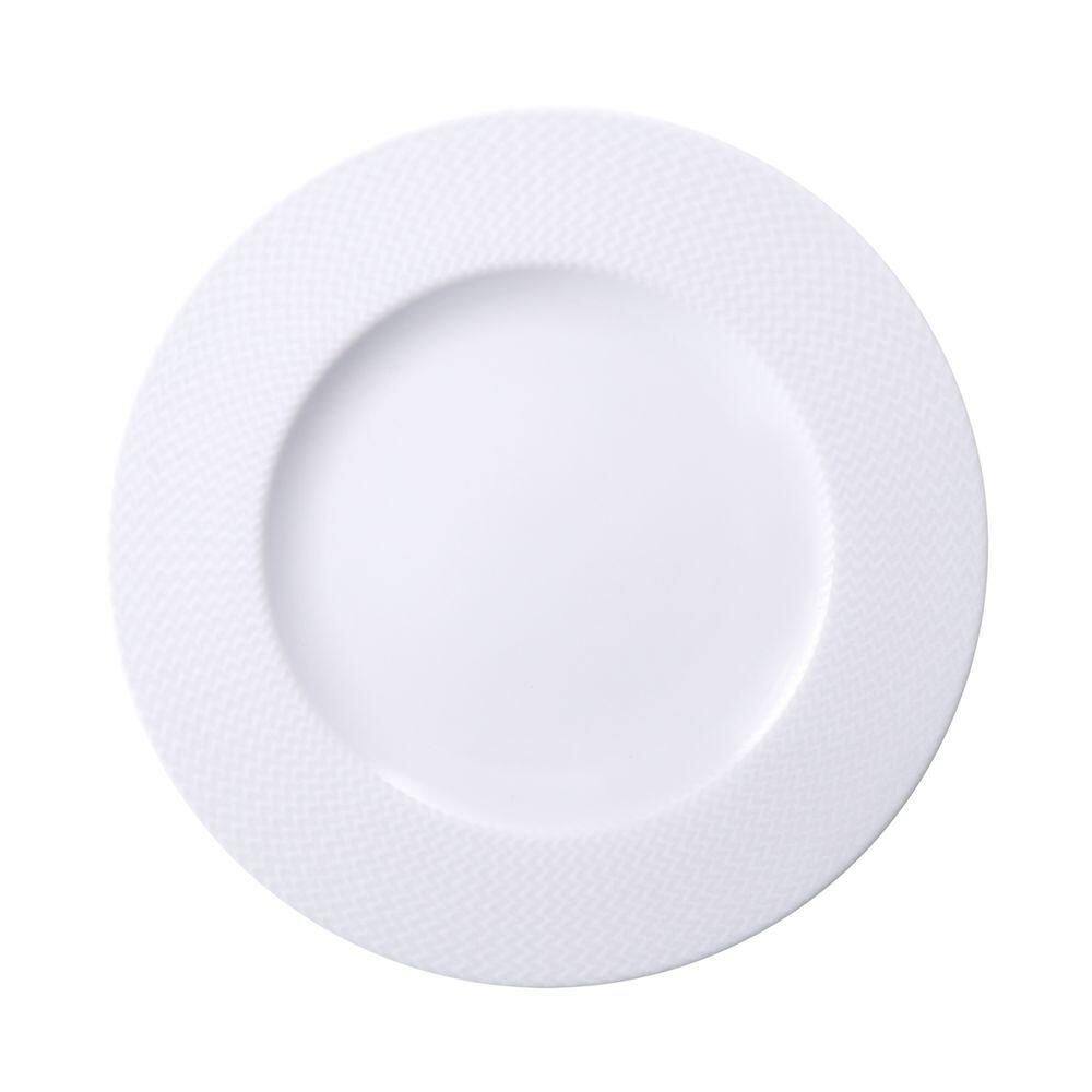 Prato Raso Tramontina Mesh Em Porcelana Decorada 28 Cm