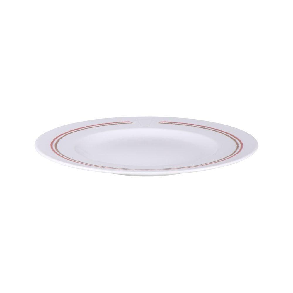Prato Raso Tramontina Churrasco Classic Em Porcelana Decorada 28 Cm