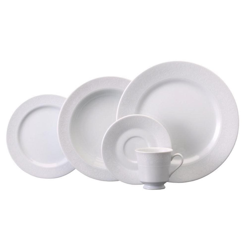 Jogo De Jantar 20 Peças Café Noiva Porcelana Schmidt