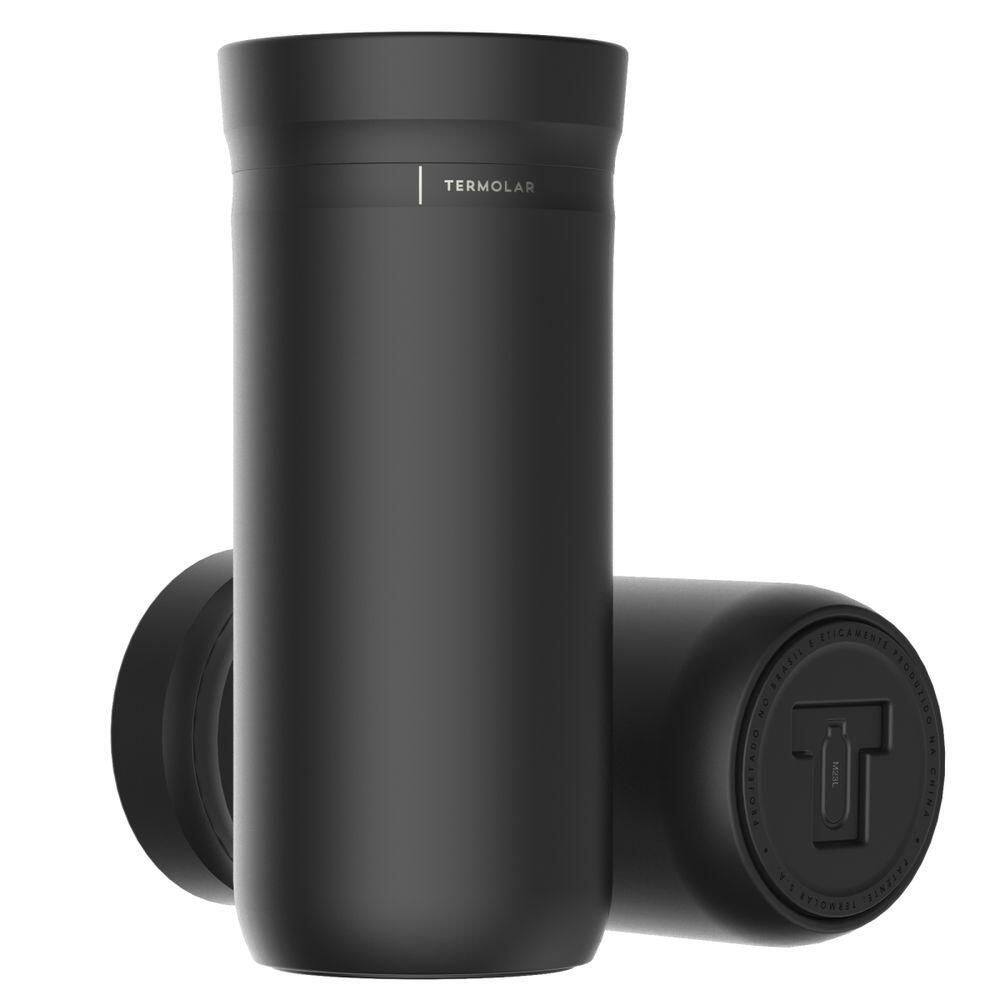 Copo Térmico T0311 Preto Hub 380ml Termolar