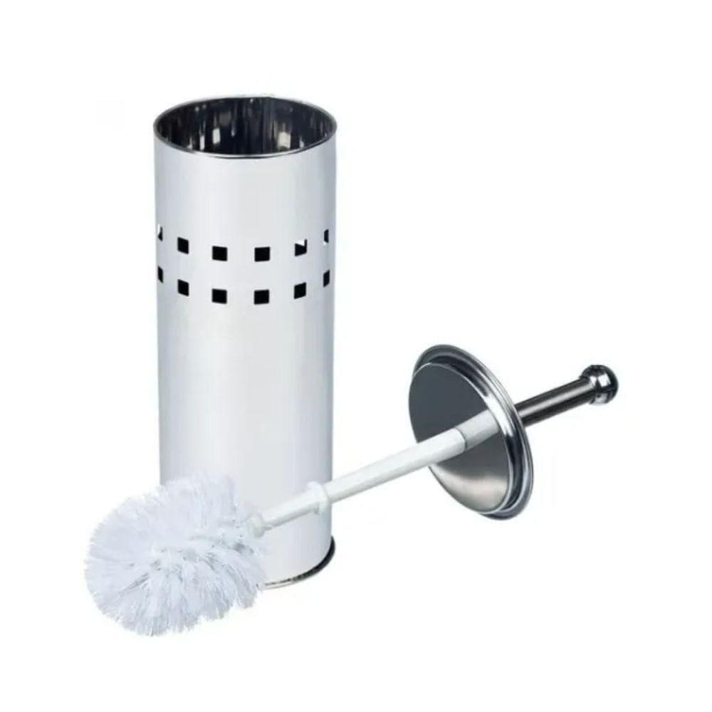 Escova Sanitária Aço Inox Prime Com Suporte - Monaliza