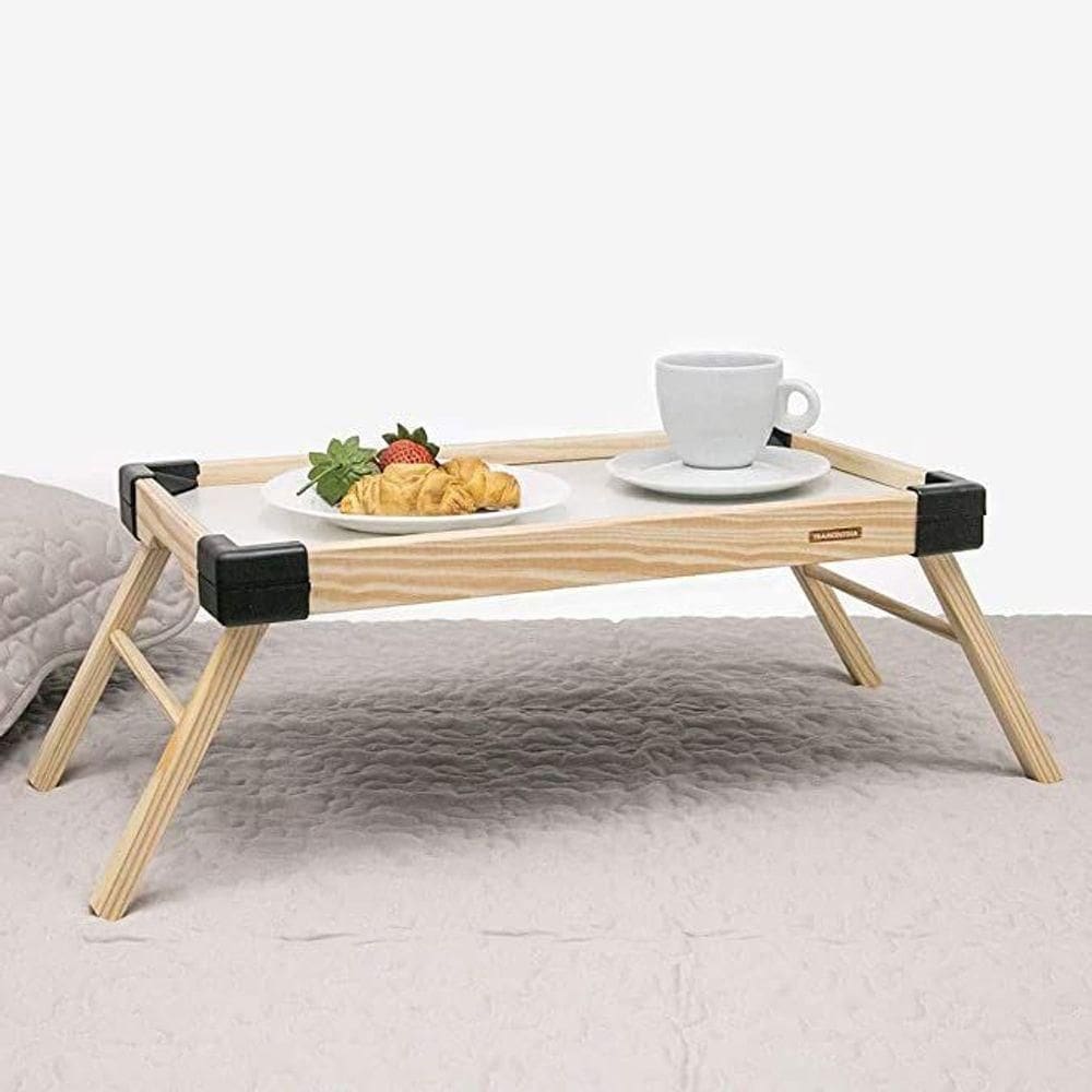 Bandeja Tramontina Para Servir Café Almoço Ou Jantar Na Cama