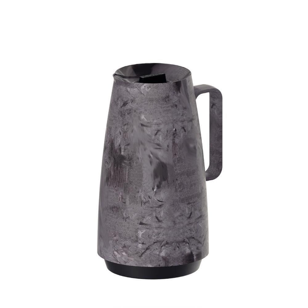 Bule Térmico Tramontina Exata Em Plástico Marmorizado Cinza 500 ml