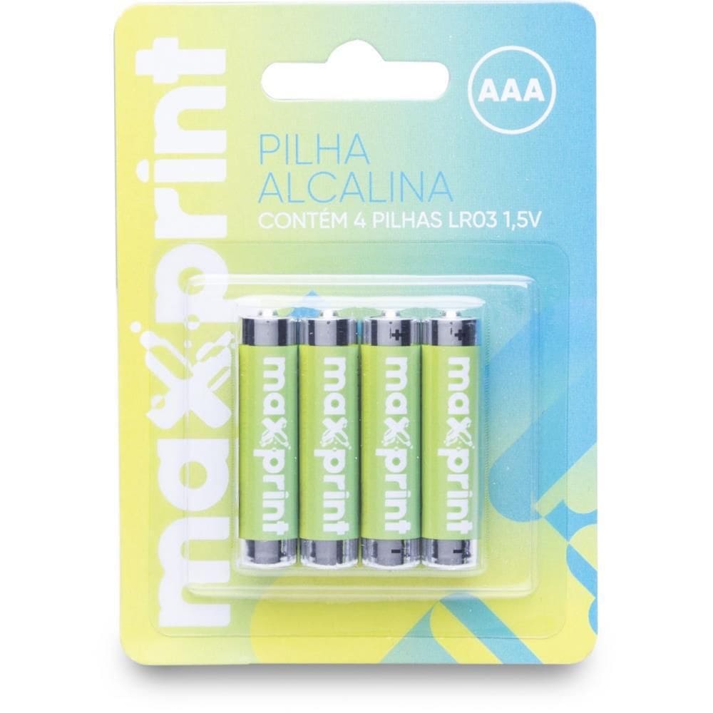 Pilha Alcalina Palito Aaa