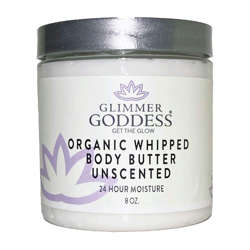Manteiga corporal GLIMMER GODDESS Organic 240mL 24h de hidratação
