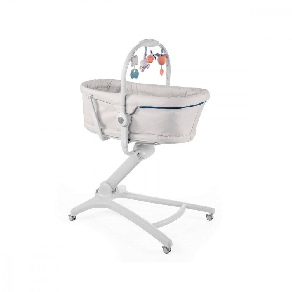 Berço Chicco Baby Hug 4 em 1 Regulável De 0 a 15kg Cinza - 8079173210610