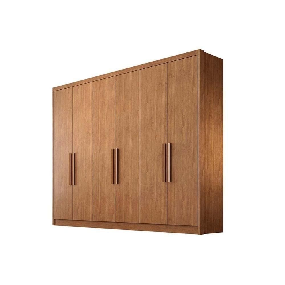 Guarda Roupa Casal 6 Portas E 8 Gavetas Rizon-linea Cumaru