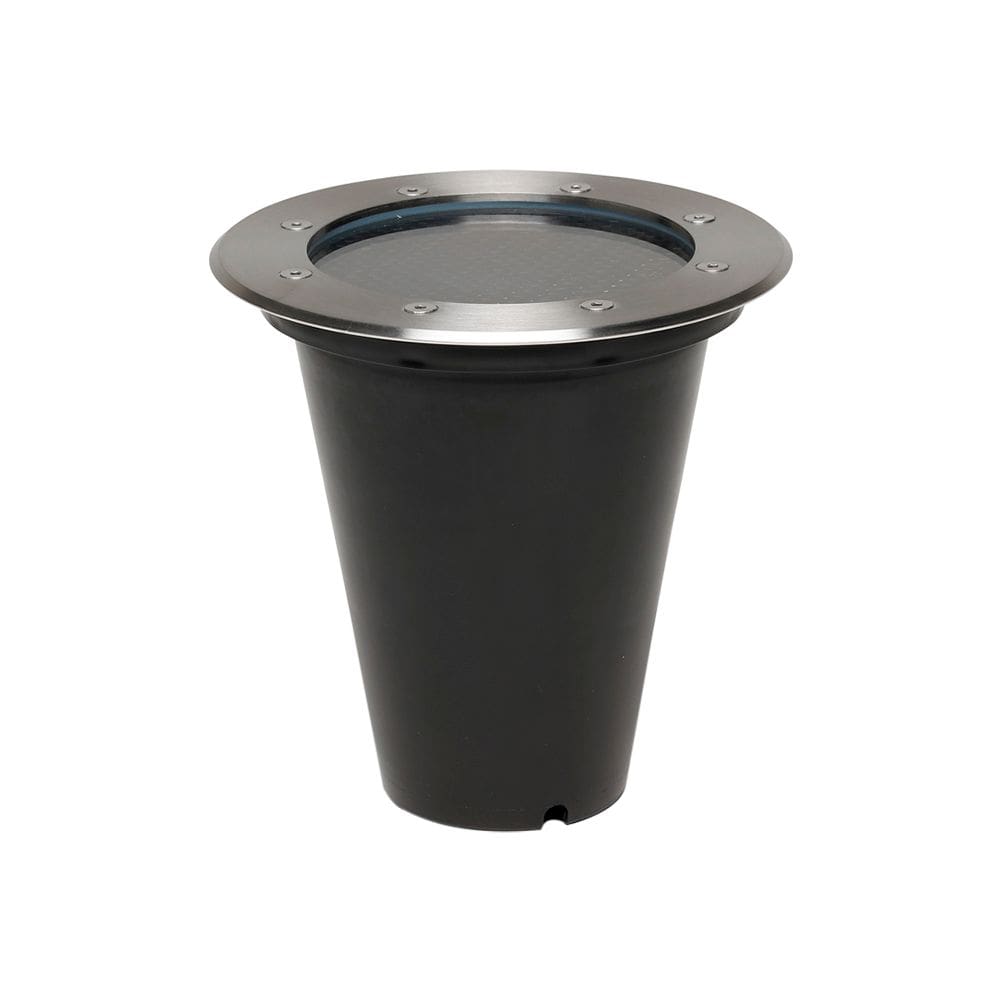 Embutido de Solo Led Save Energy 15W Bivolt Inox 2700K Luz Amarela