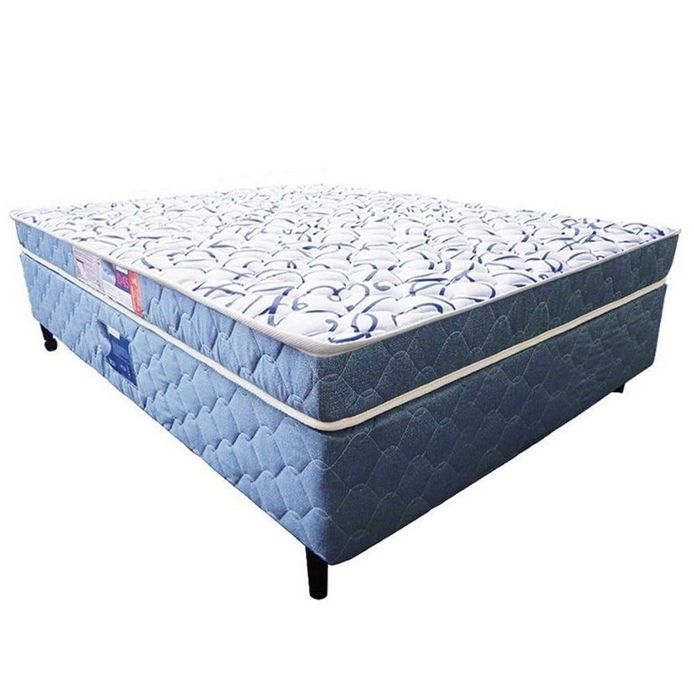 Cama Box + Colchão Netsono Casal Double Face D45