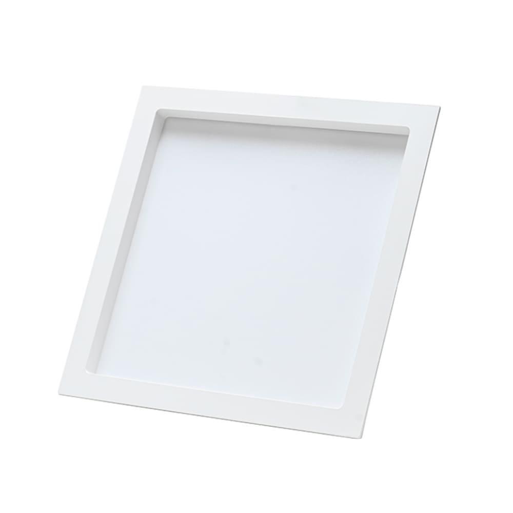 Painel Led Comfort Quadrado De Embutir 4000K 12W Branco Fosco Bivolt - Avant
