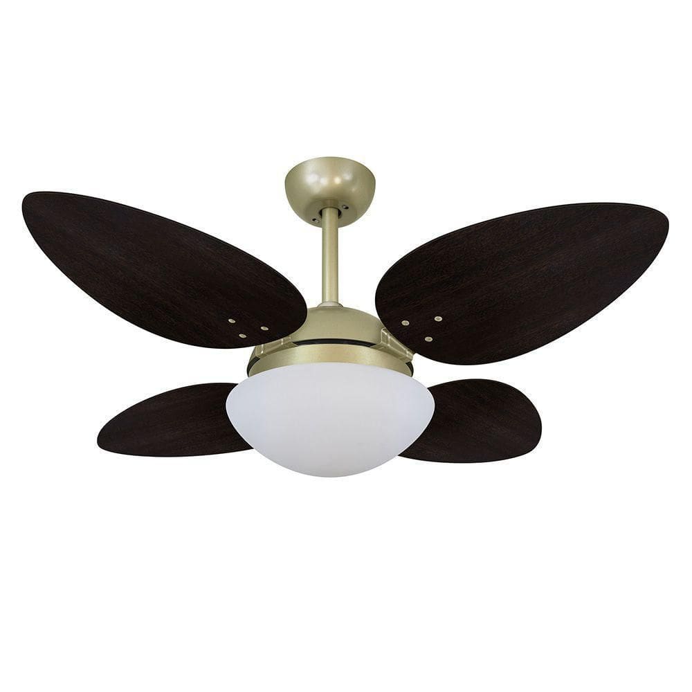 Ventilador De Teto Volare Gold Vd42 4Pás Tabaco 110V