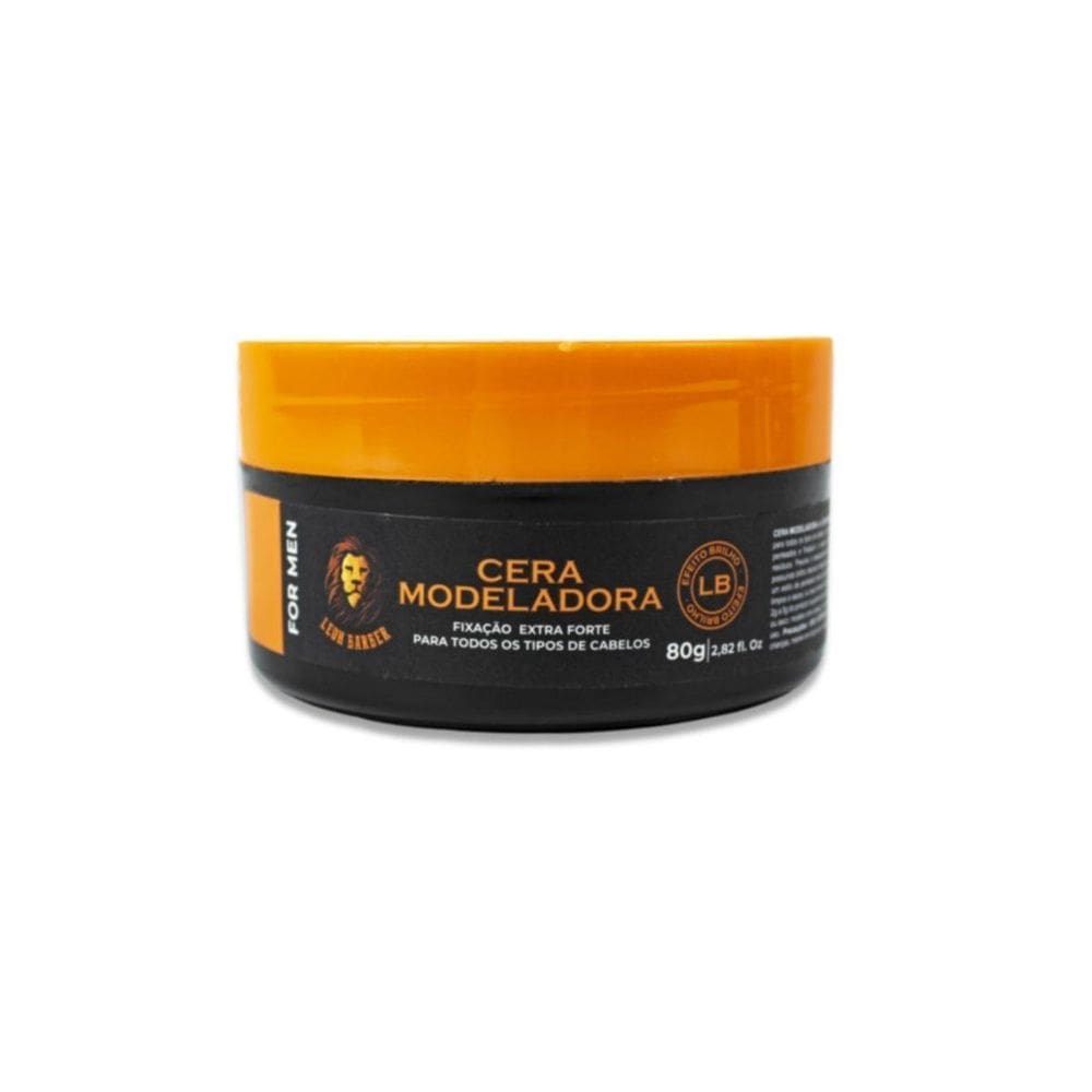 Cera Modeladora Pomada Fixação Extra Forte Efeito Matte 80G