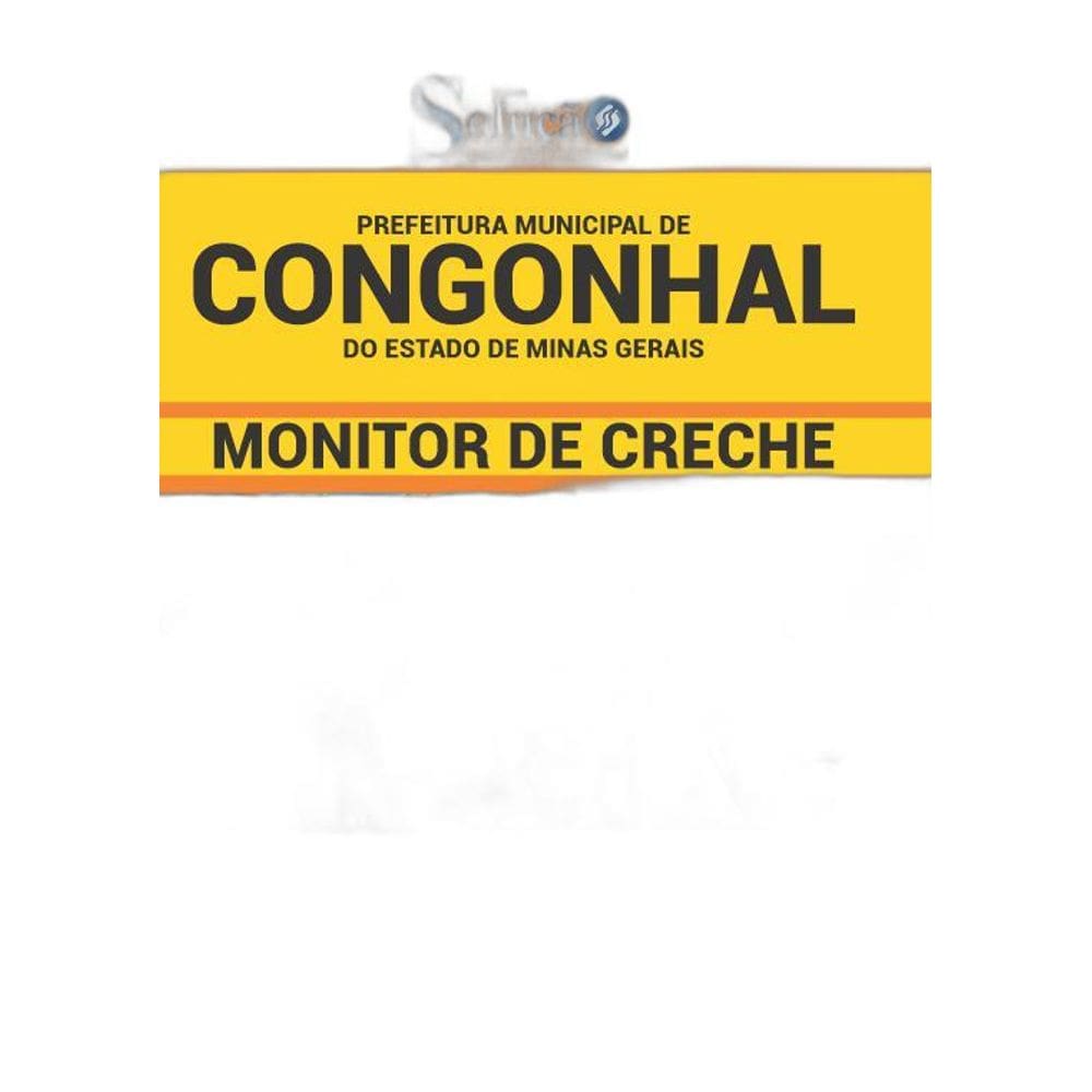 Apostila Prefeitura Congonhal MG 2019 Monitor de Creche