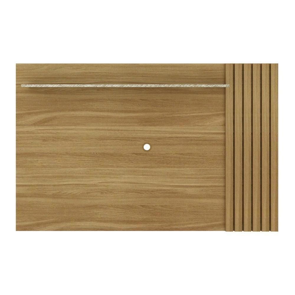 Painel Para Tv Até 52 Polegadas 160cm Com Prateleira Multimóveis Cr45272 Amêndoa/palha