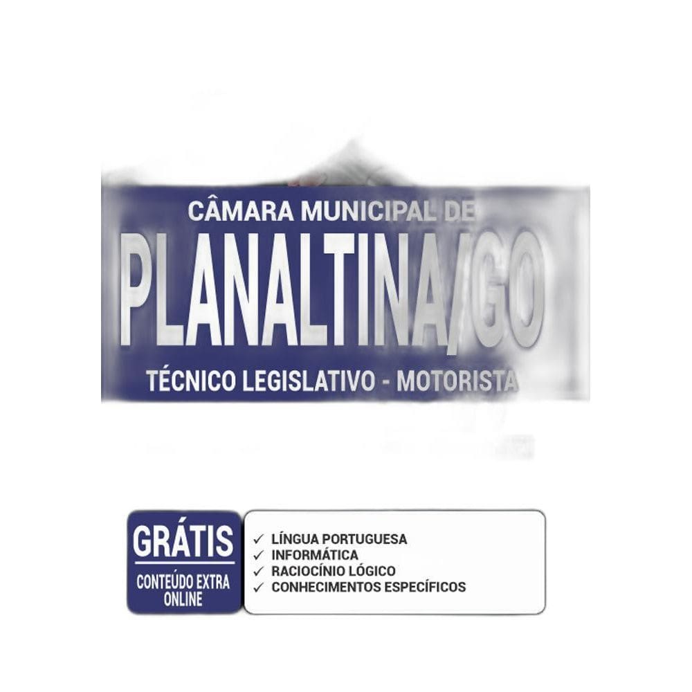 Apostila Câmara Planaltina Go - Técnico - Motorista
