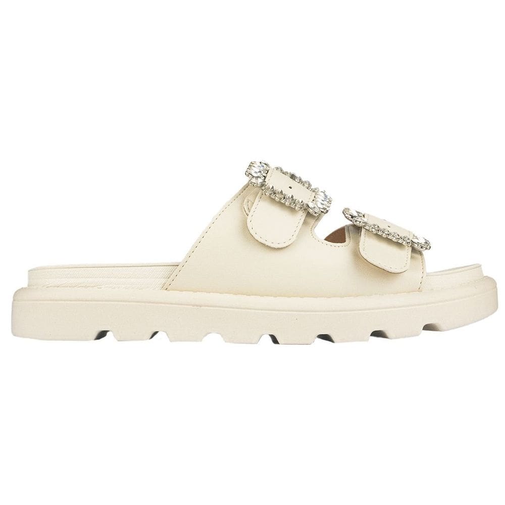 Sandália Papete Vizzano Flat Form Tira Fivela