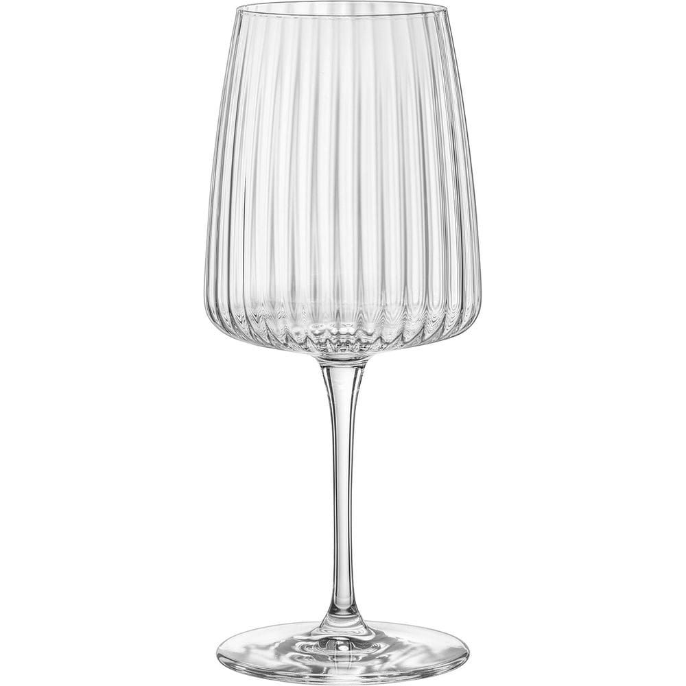 JOGO 6  TAÇAS ÁGUA VINHO BORMIOLI ROCCO EXCLUSIVA CRISTAL 530ml 22x7x7cm TRANSPARENTE
